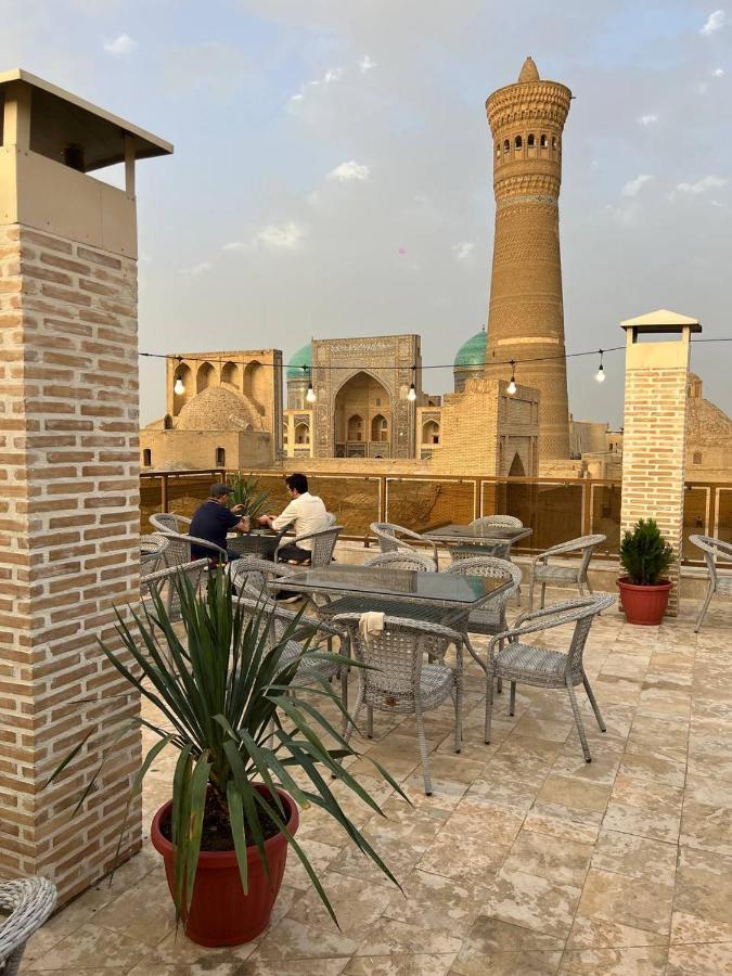 Golden Minaret By Terrace Hotel Bukhara Exterior photo