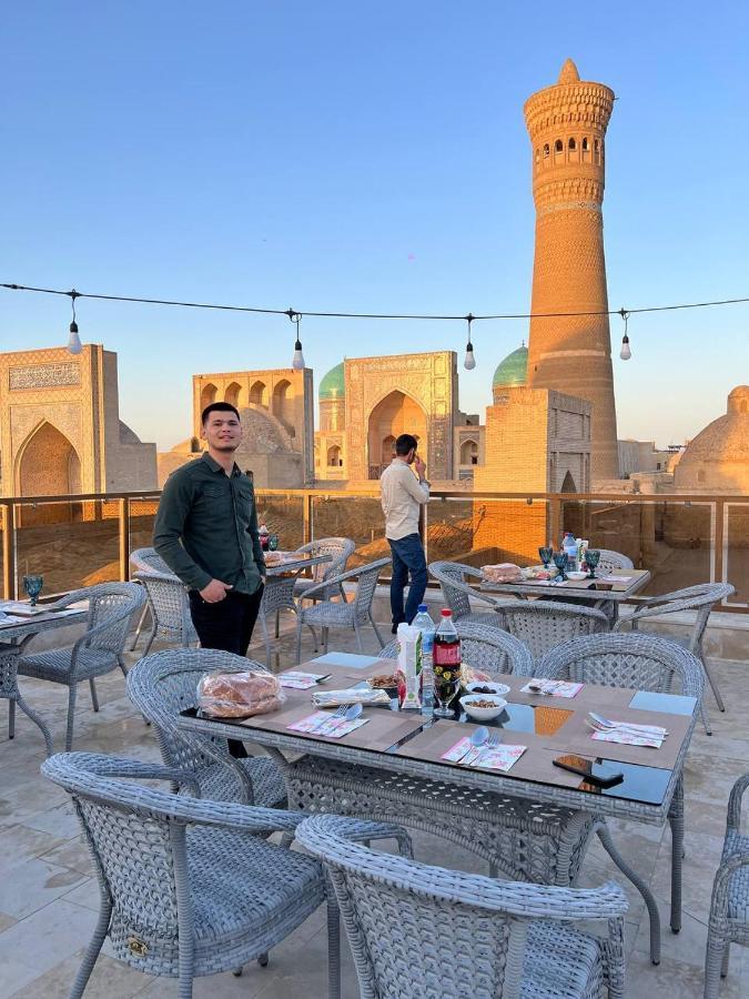 Golden Minaret By Terrace Hotel Bukhara Exterior photo